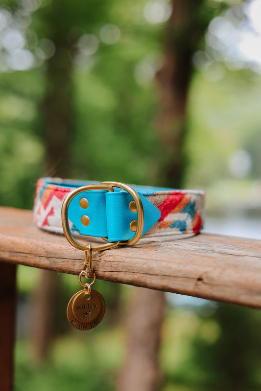 Tropical Wool Collar