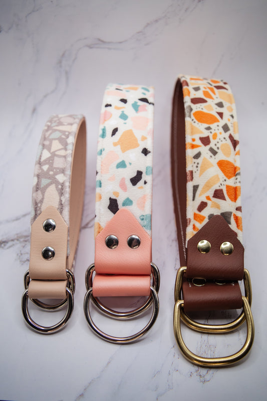 Terrazzo Velvet Collar