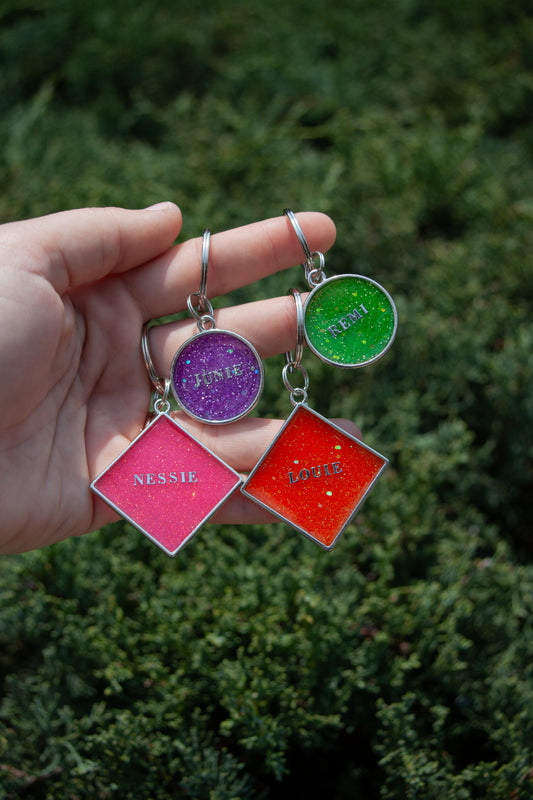 Color Block Tags