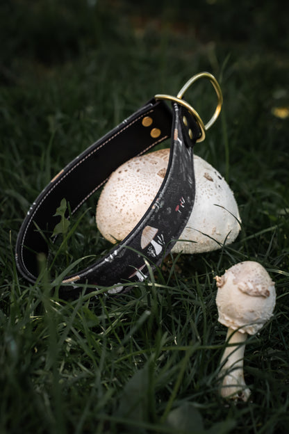 Shrooms Velvet Collar