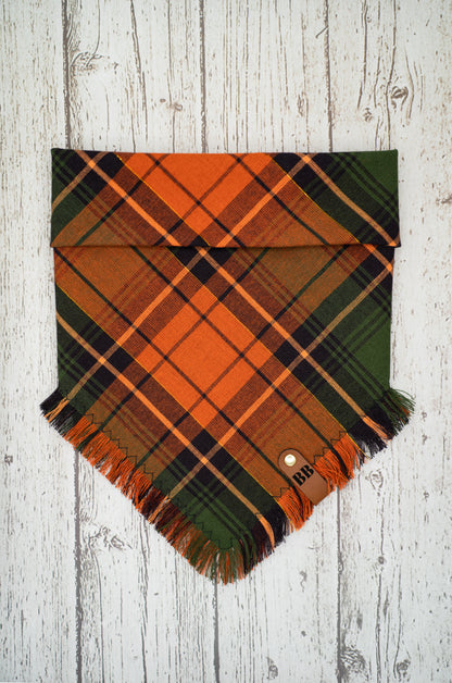 Patch Plaid Bandana