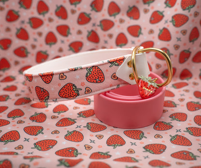 Berry Sweet Velvet Collar