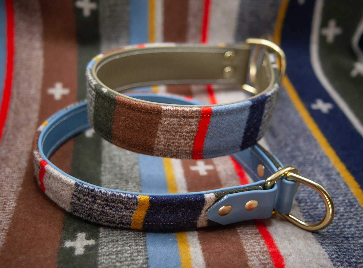 Scout Stripe Pendleton Collar