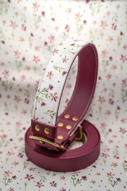 Merlot Velvet Collar