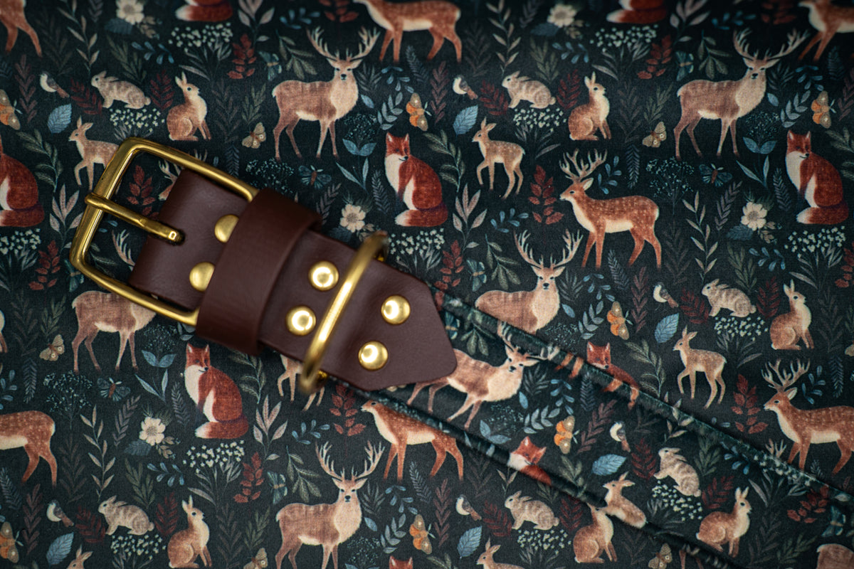 Woodland Velvet Collar