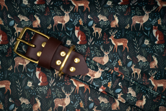 Woodland Velvet Collar