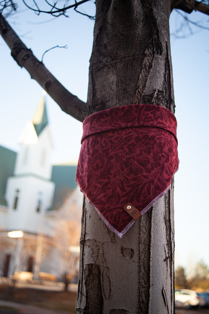 Poinsettia Bandana