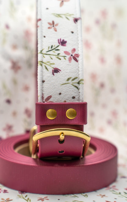 Merlot Velvet Collar
