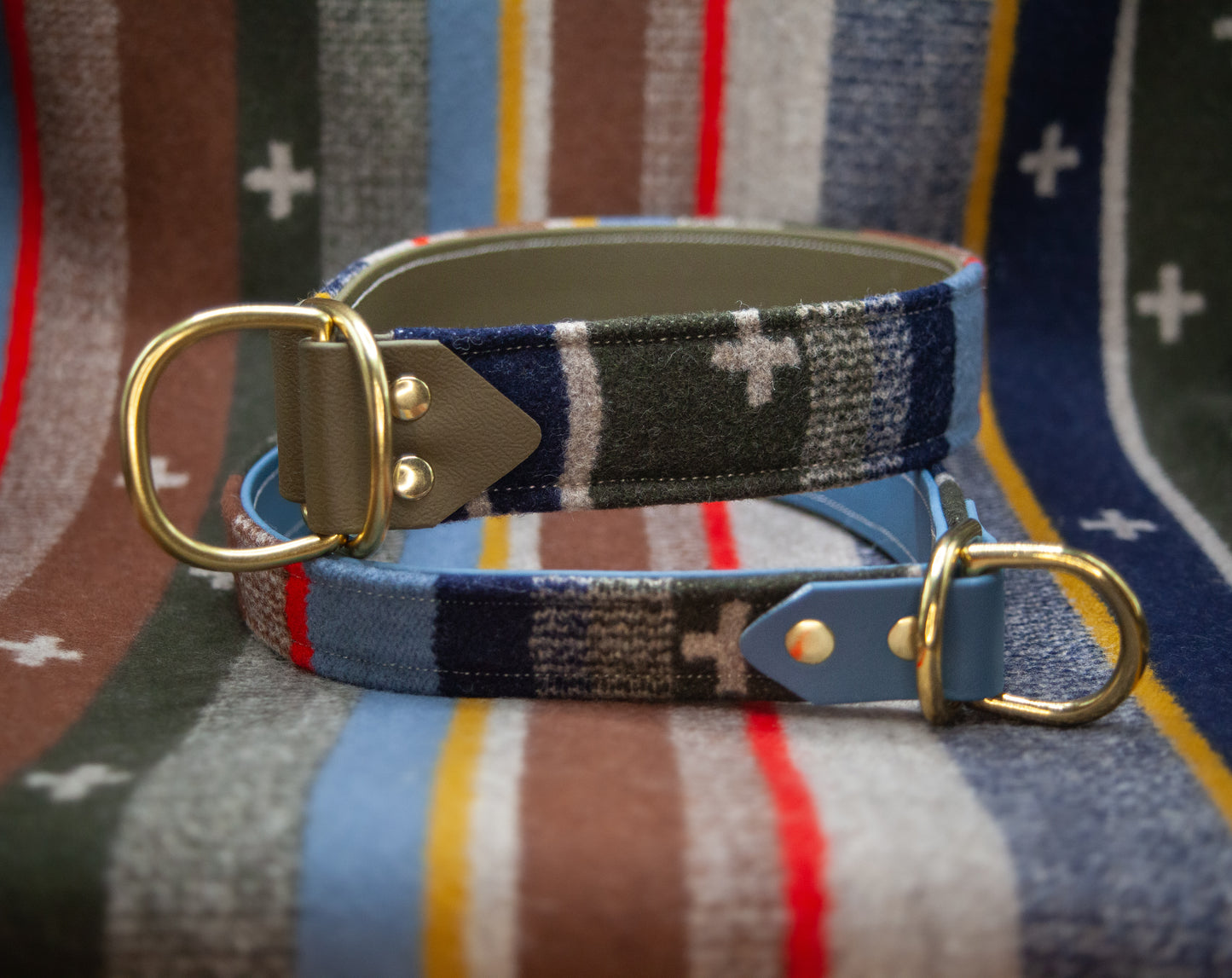 Scout Stripe Pendleton Collar