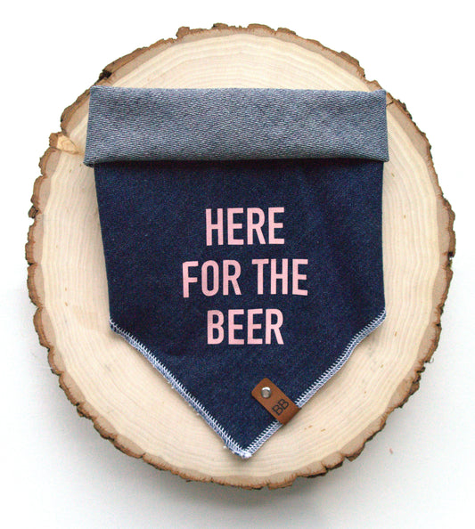 Here for the Beer Bandana