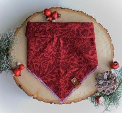 Poinsettia Bandana
